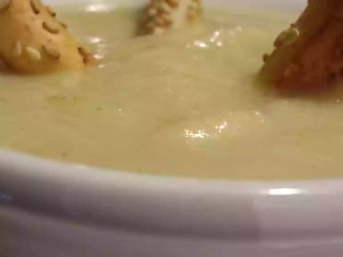 Velouté de panais et topinambours