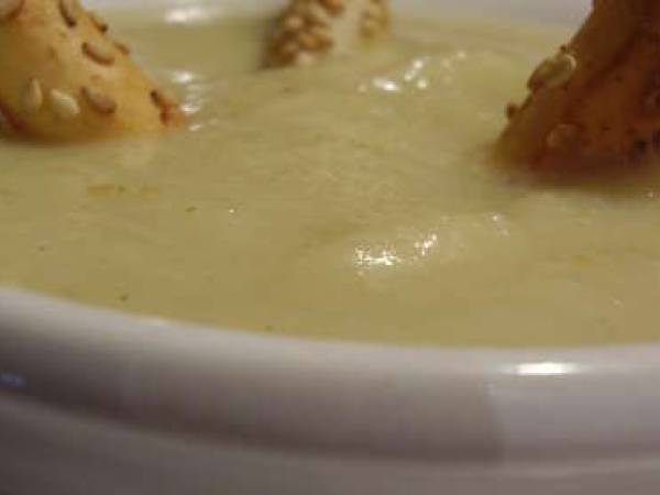 Velouté de panais et topinambours