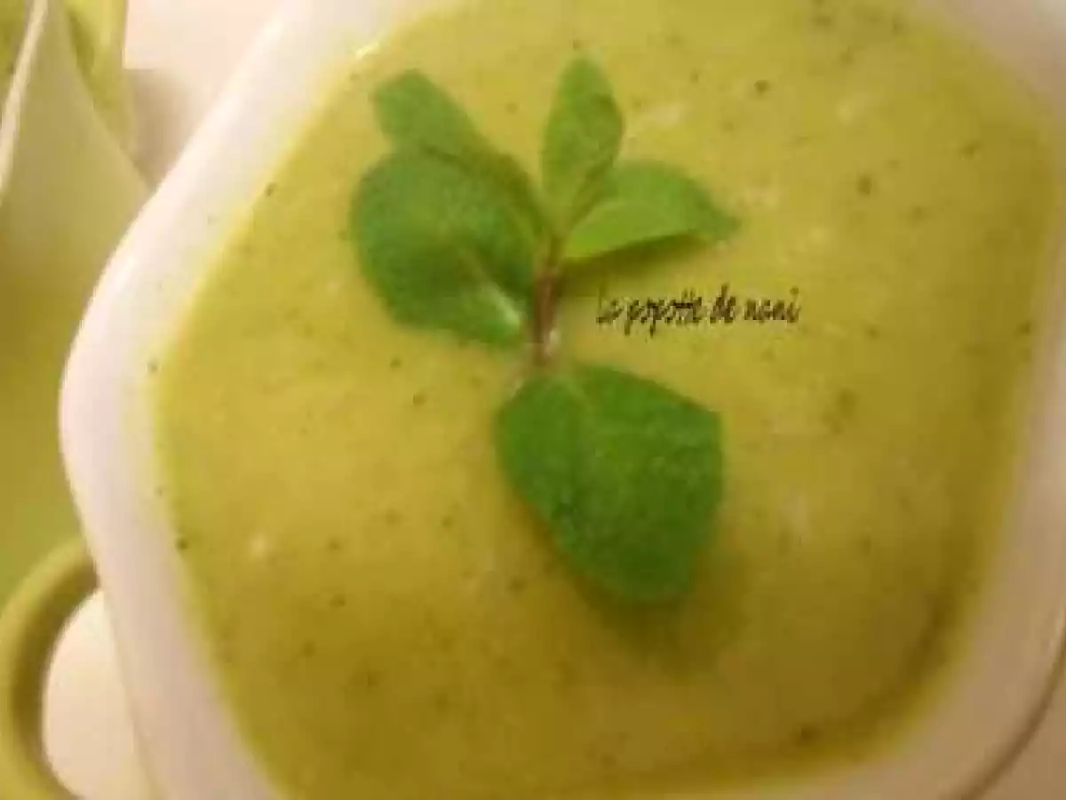 velouté de petits pois