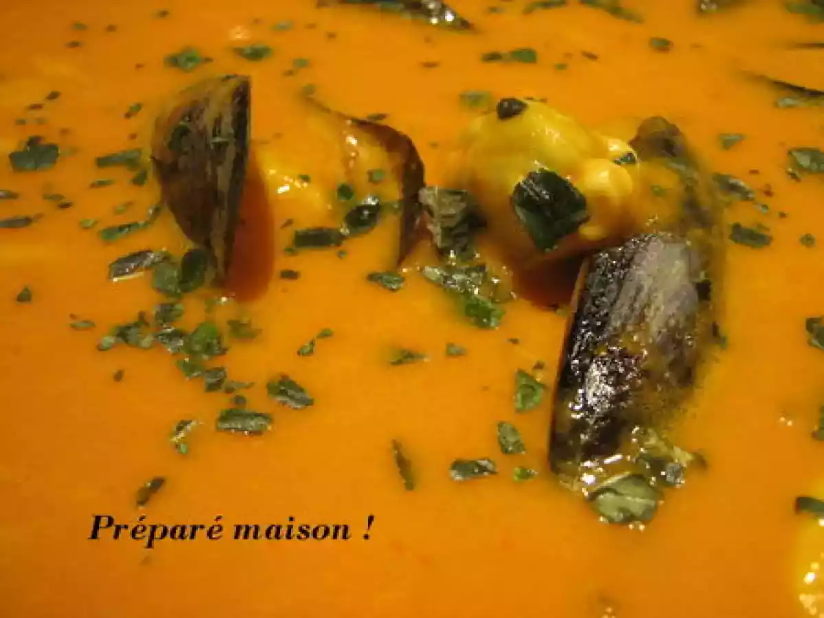 Velouté de poivron aux moules - photo 2