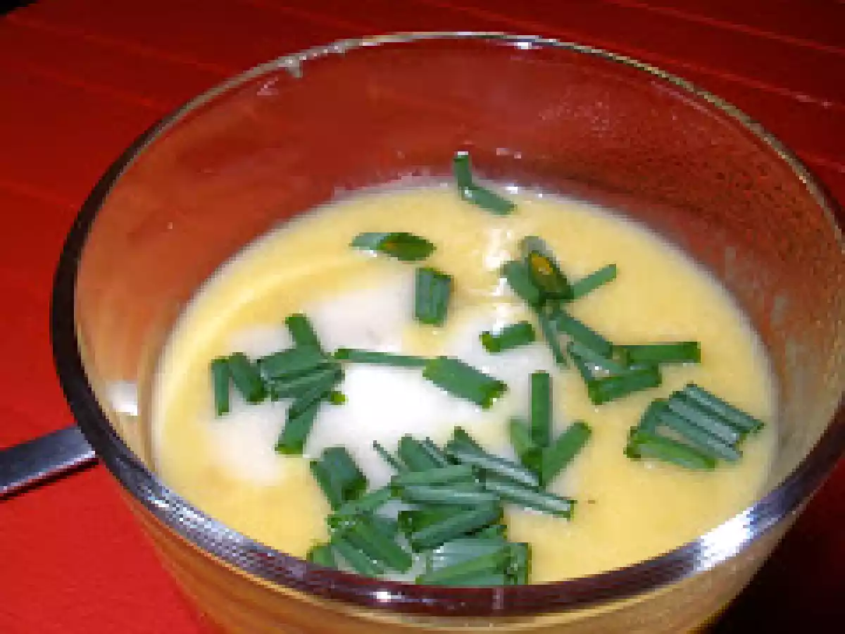 Velouté de potiron au gorgonzola