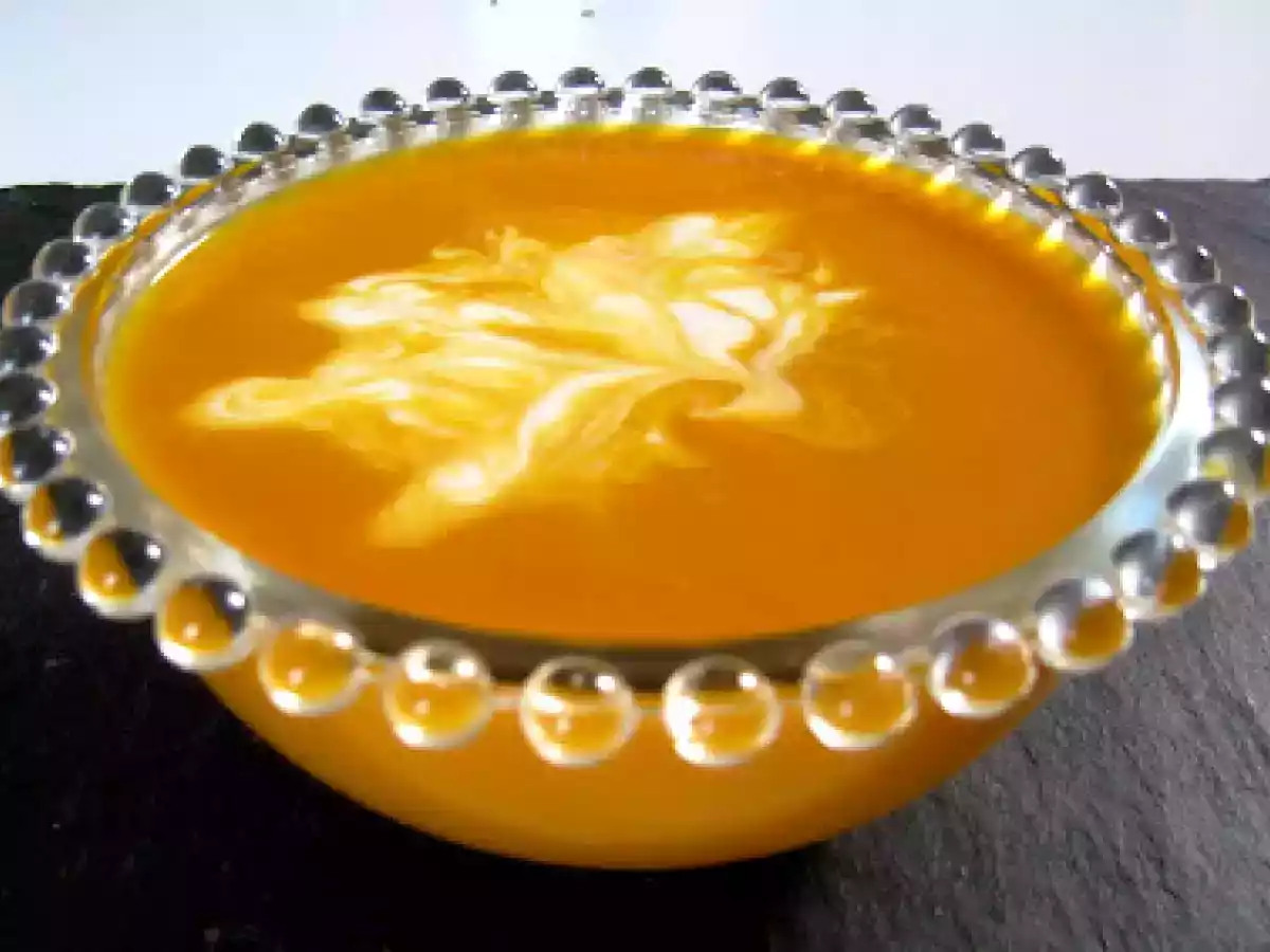 Velouté de Potiron au Safran