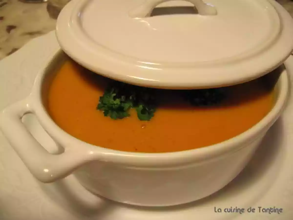 Velouté de potiron aux chataignes - photo 2