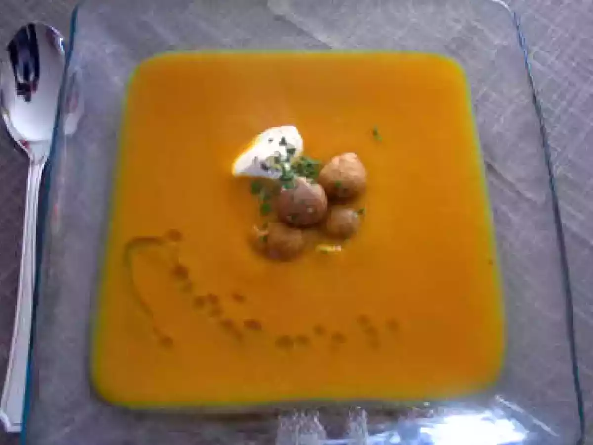 Velouté de potiron-châtaignes - photo 2