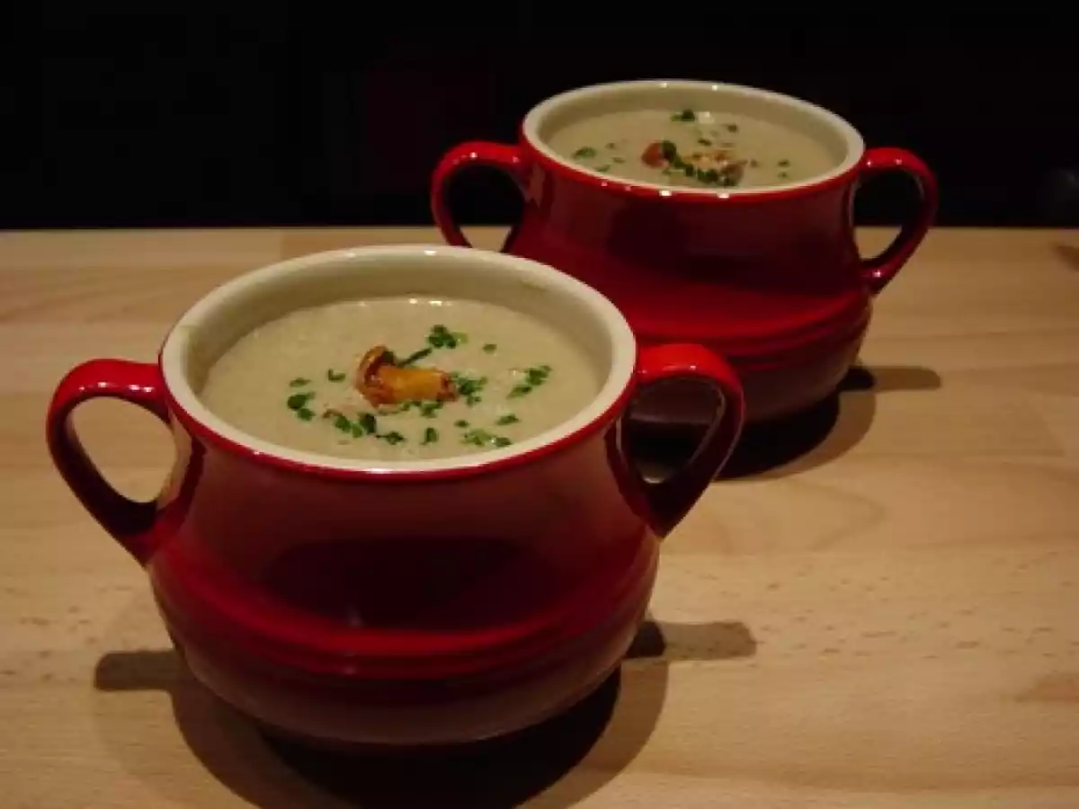 Velouté des sous-bois, au parfum de cèpes
