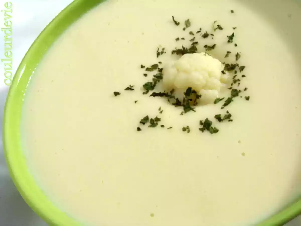 Velouté Dubarry (avec ou sans thermomix)