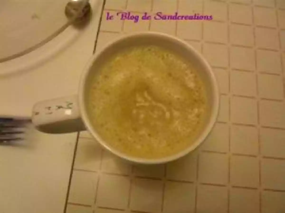 Velouté endives celeri