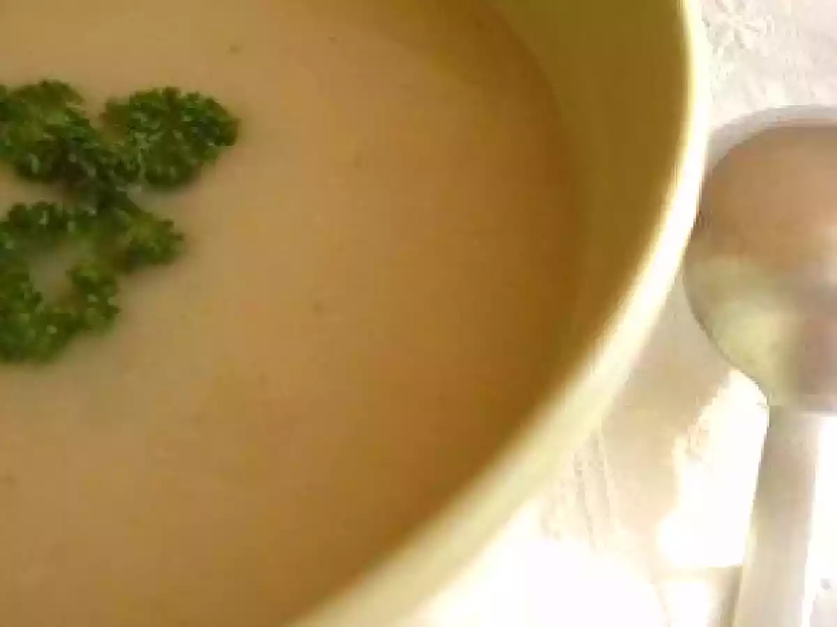 Velouté haricots blancs / navets