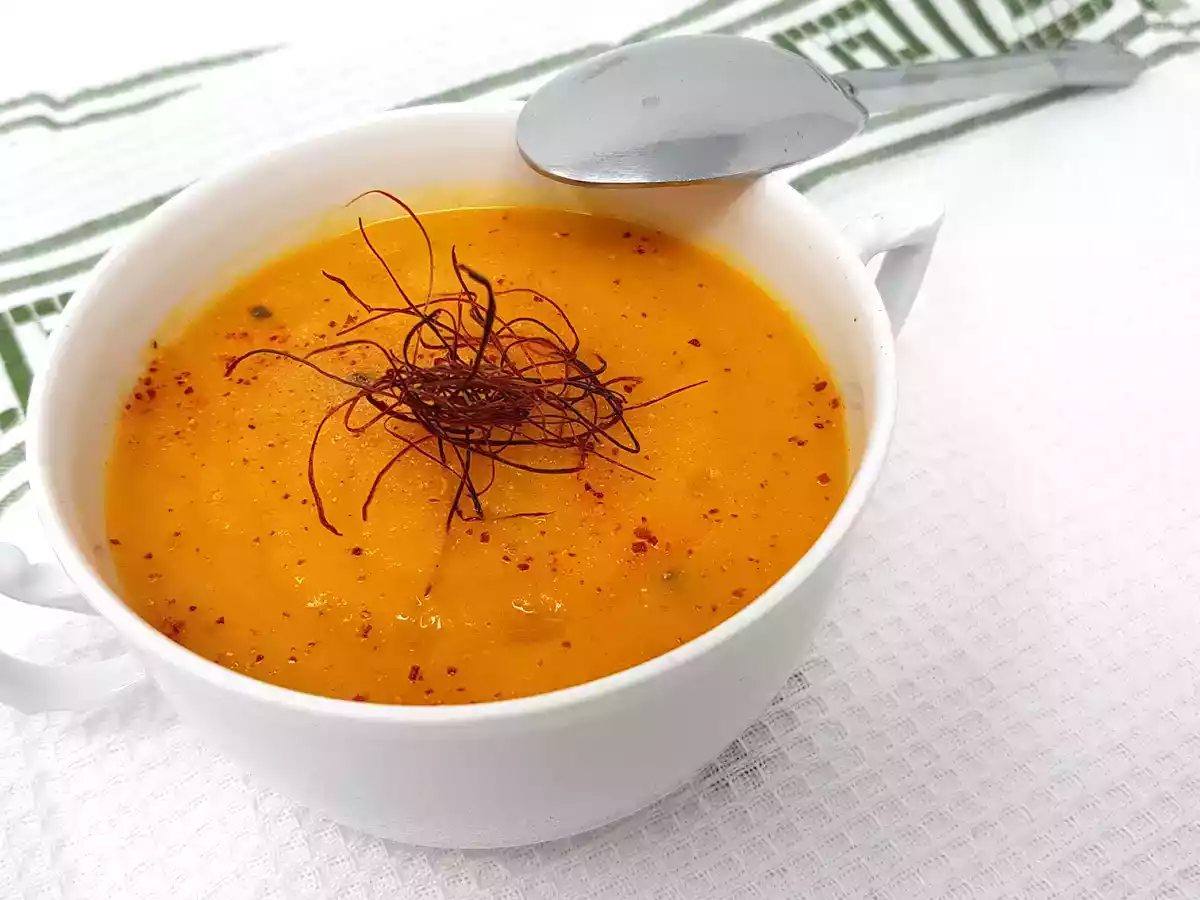 Velouté navets, pommes de terre et carottes