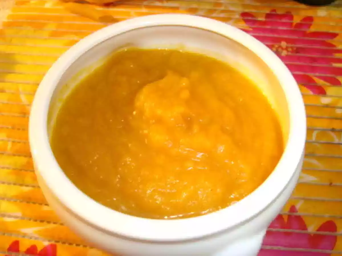 Velouté potiron-poireaux