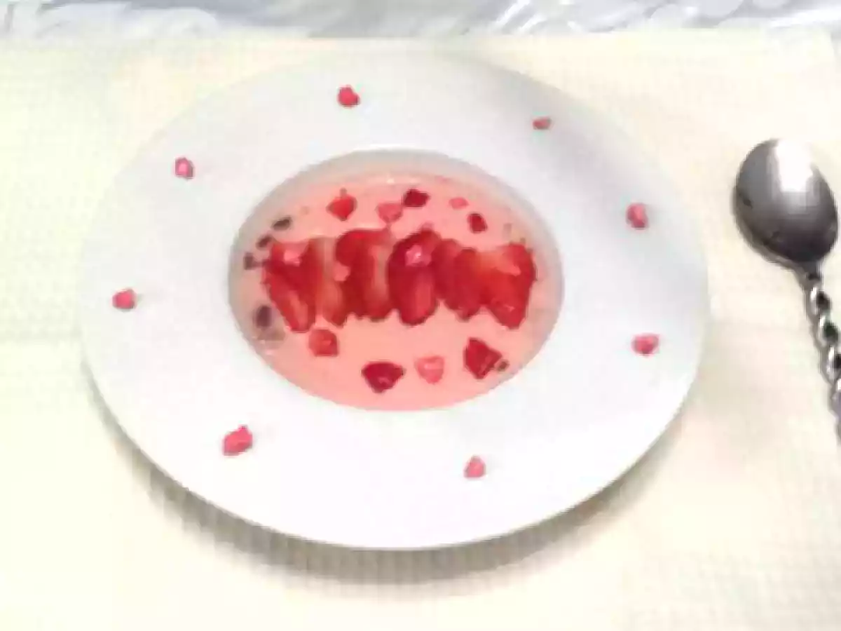 Velouté pralines roses et fraises - photo 4