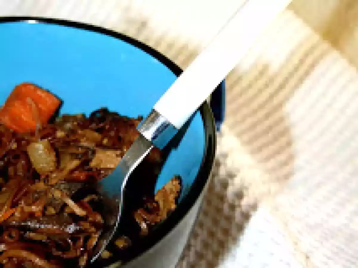 Vermicelles de riz aux légumes et sichuan