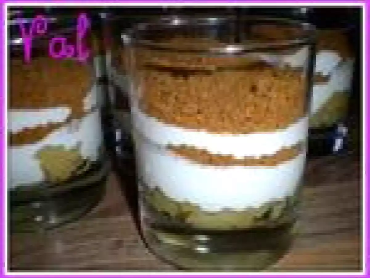 Verres gourmands : pommes caramélisées, speculoos et fromage blanc - photo 2