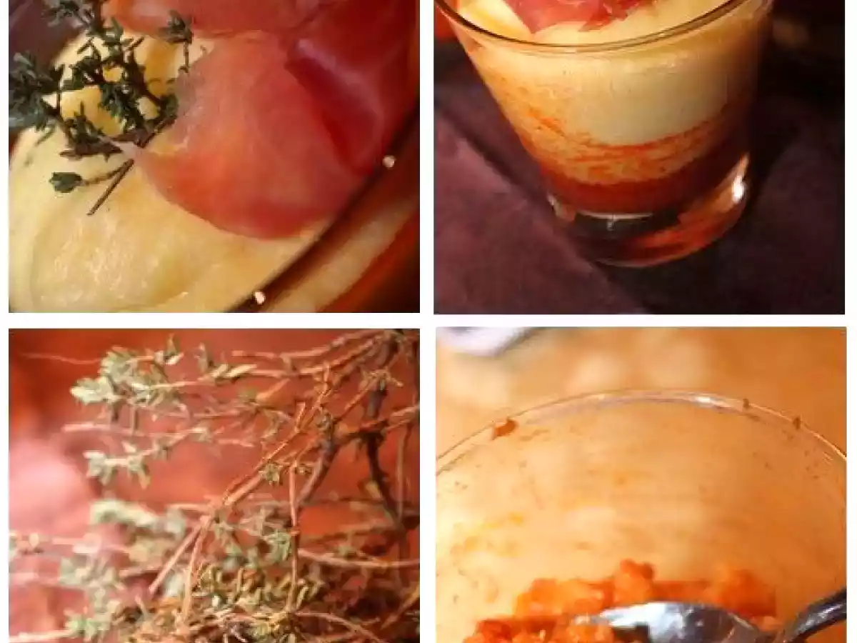 Verrine à l'Italienne polenta et jambon - photo 2