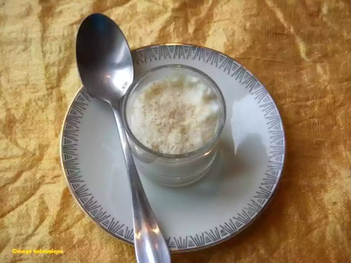 Verrine à la crème de chou-fleur