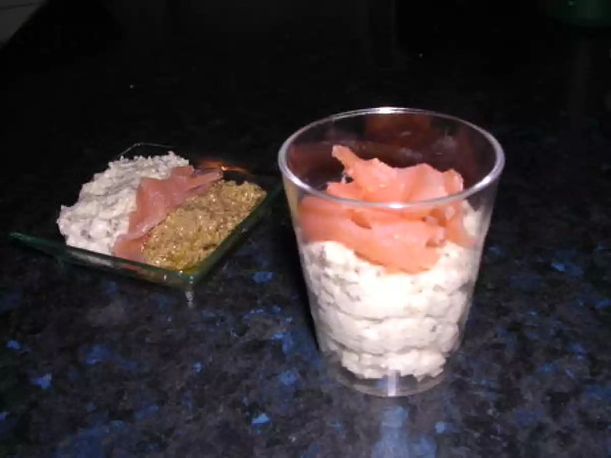 VERRINE ARTICHAUT - SAUMON - photo 2