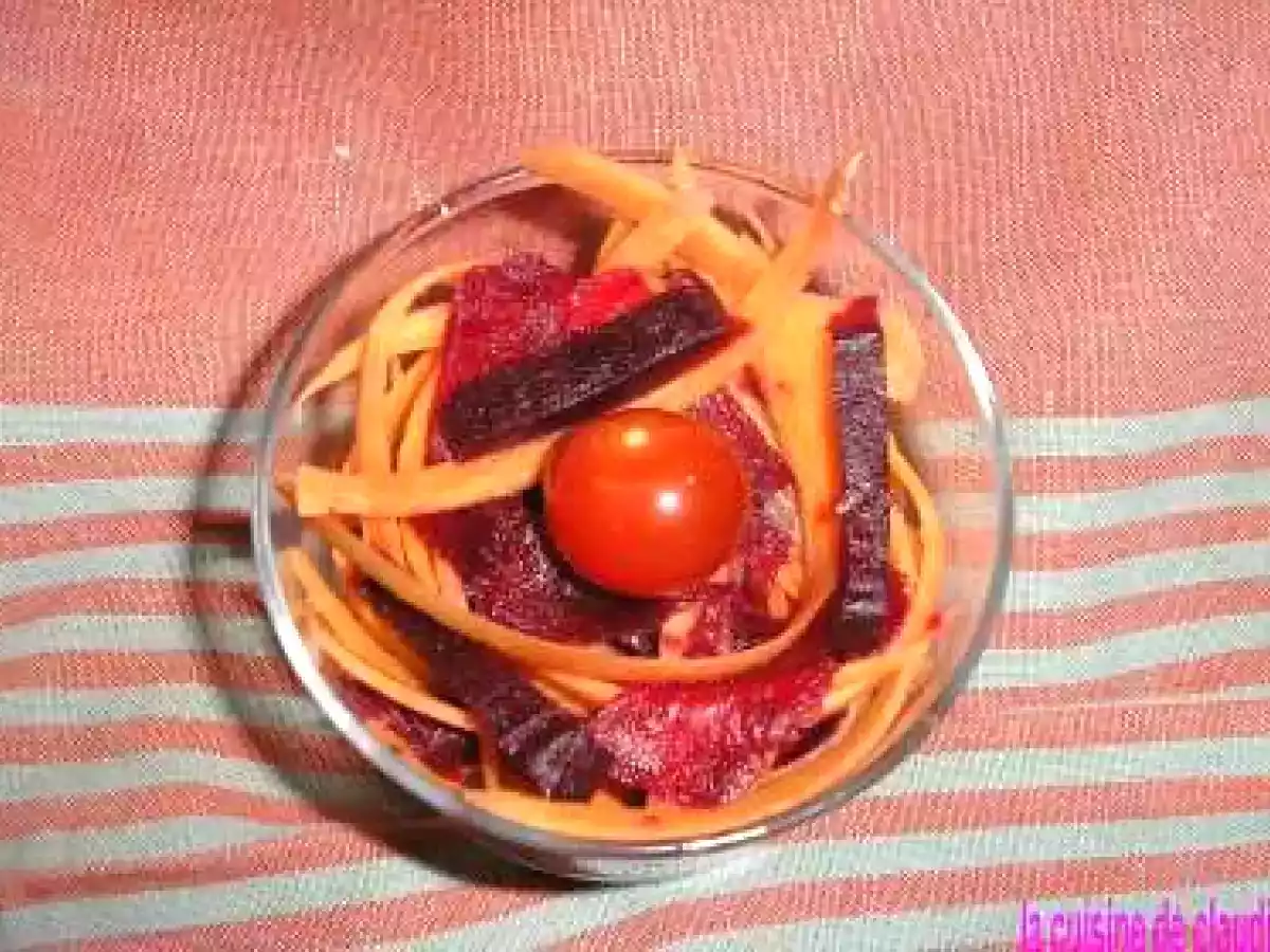 verrine aux 2 carottes - photo 2