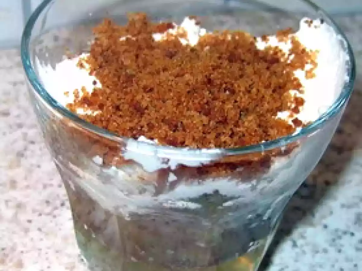 Verrine aux pommes et pain d'épice à l'agar agar - photo 2