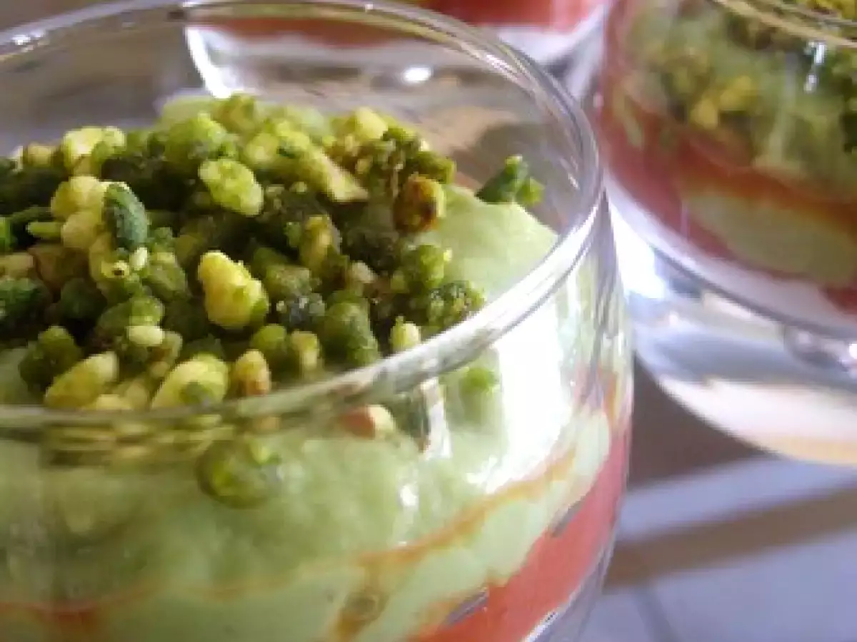 Verrine aux trois saveurs... avocat, tomate et brebis - photo 2