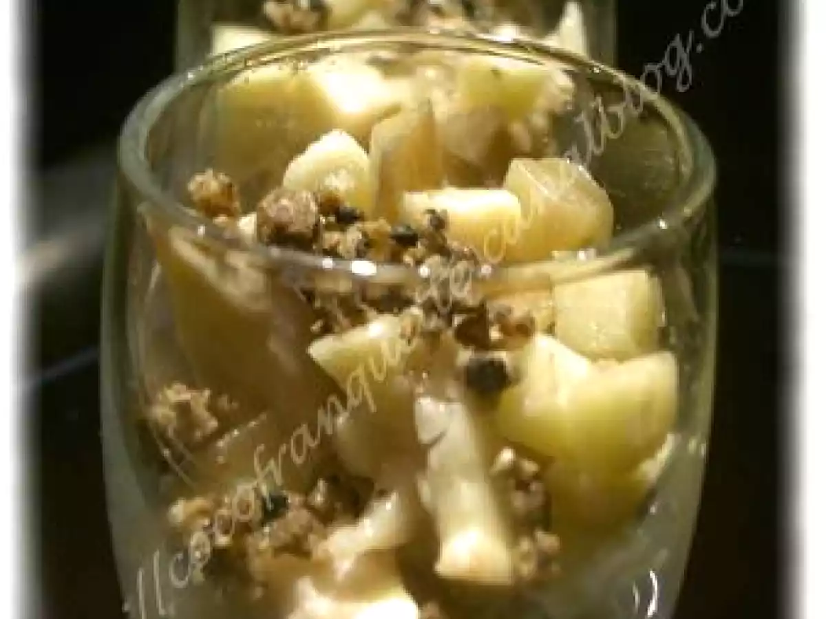 Verrine cèpe et truffe de Meuse