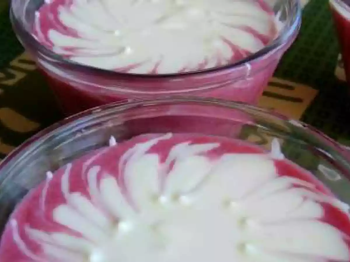 Verrine chocolat blanc & framboise - photo 2
