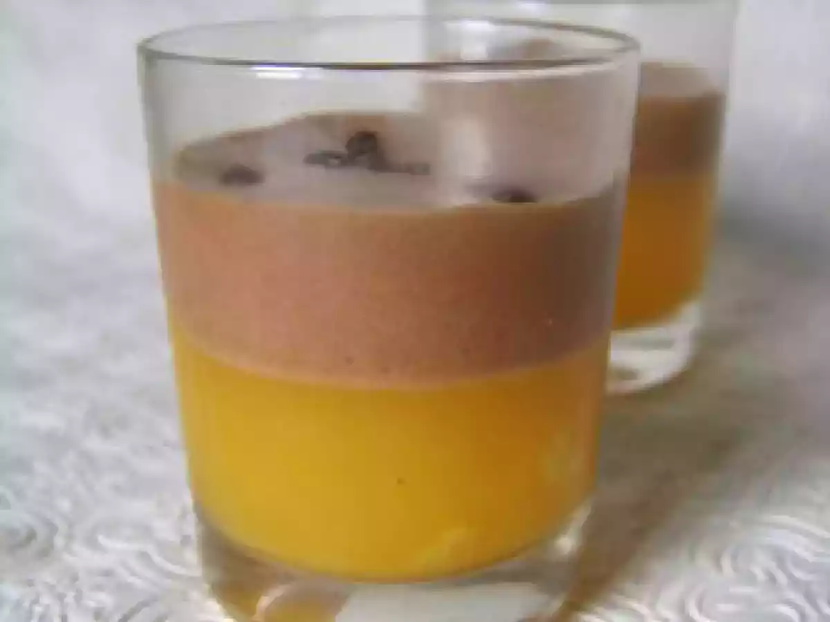 Verrine chocolat/orange
