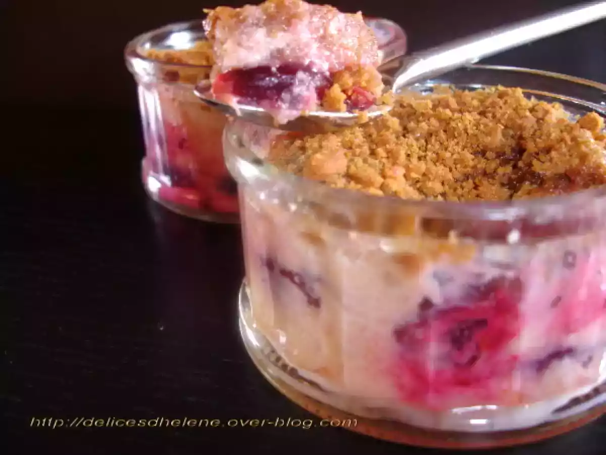 VERRINE CITRON-CERISE VERSION TARTE DESTRUCTUREE