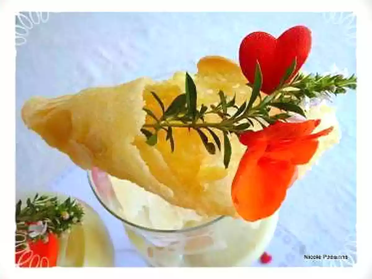 verrine courgette et graines de légumes secs - photo 2