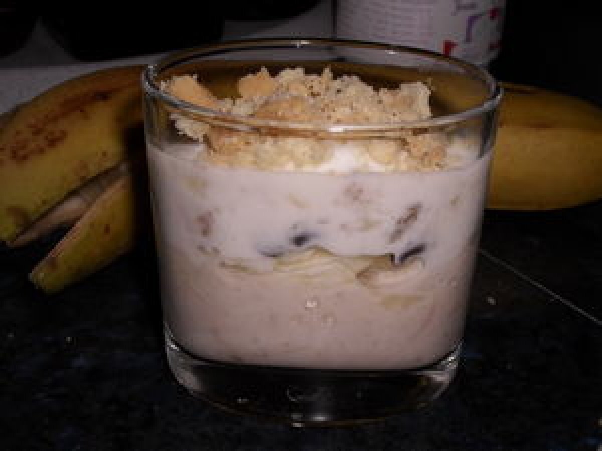 Recette verrine crème de marron et banane
