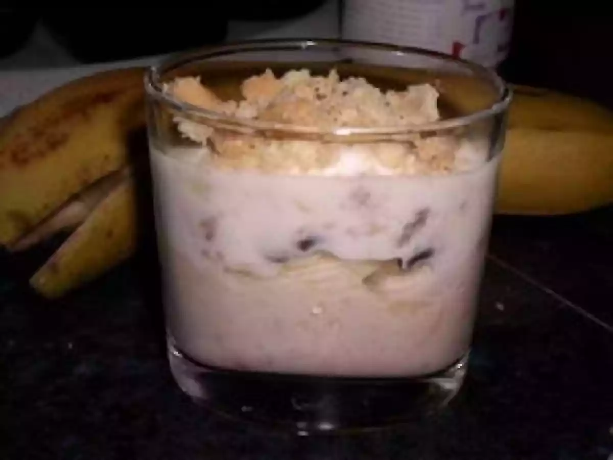 VERRINE CREME DE MARRON - BANANE