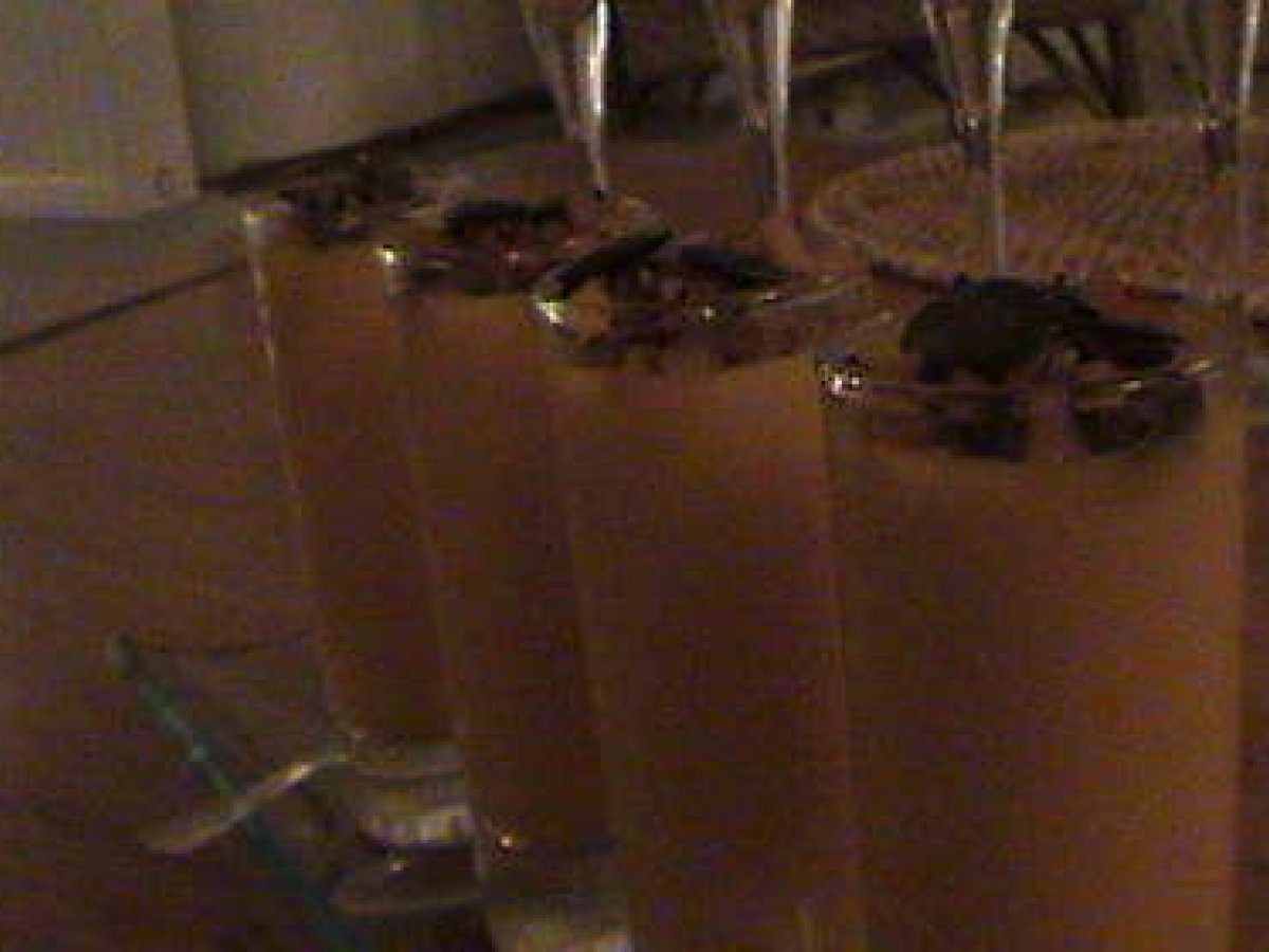 Recette de verrine : crème de potiron épicée