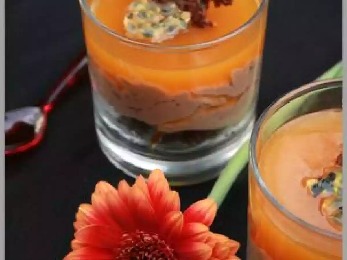 Verrine croustillante au chocolat & fruits de la passion - photo 2