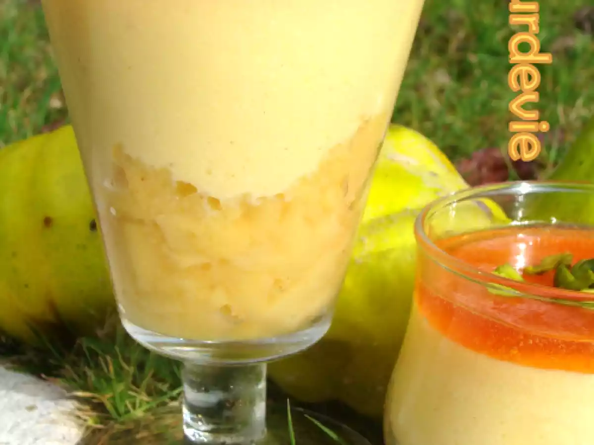 Verrine de coings à la mousse de mascarpone vanillée - photo 2