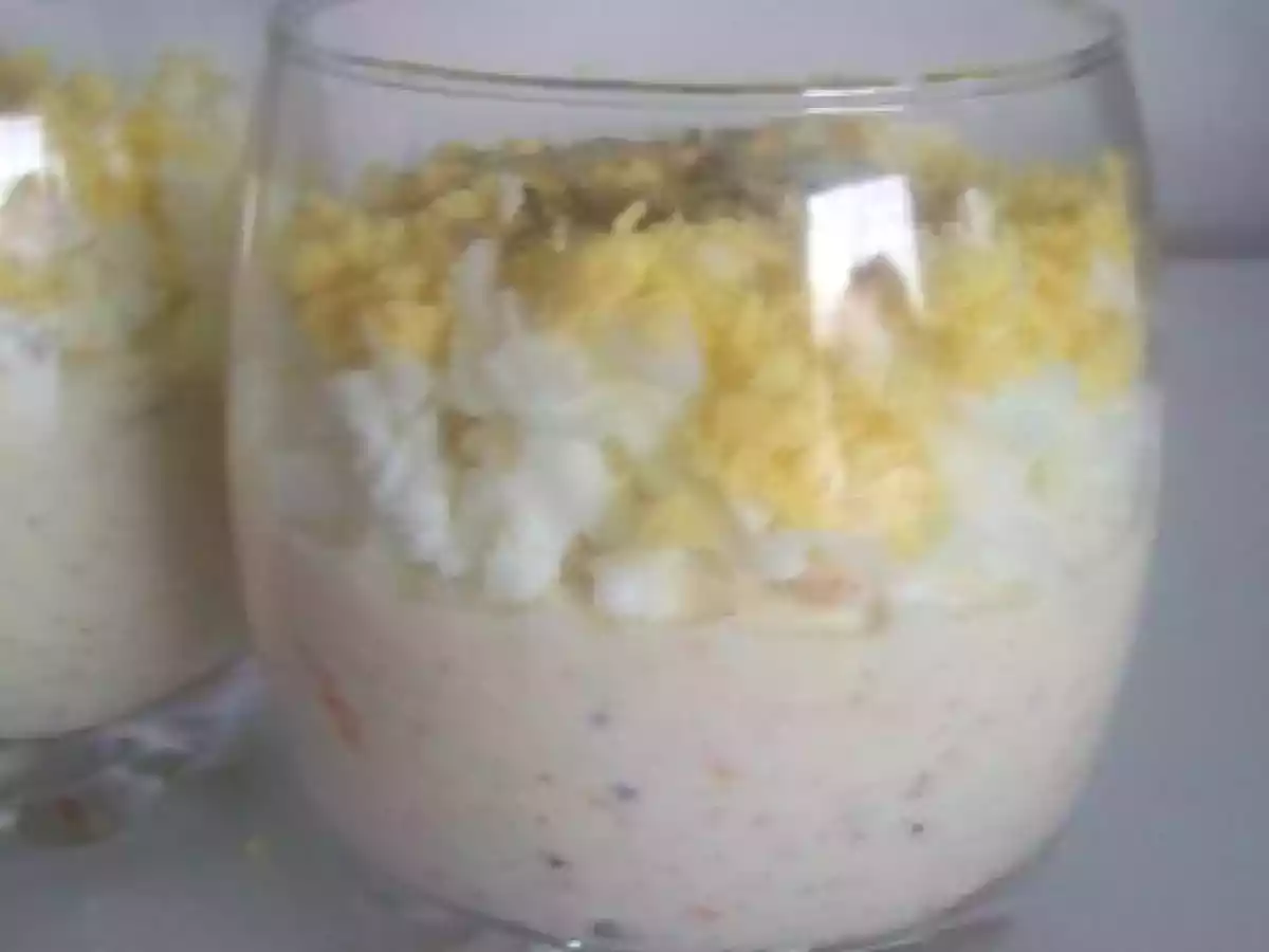 Verrine de crabe mimosa - photo 3