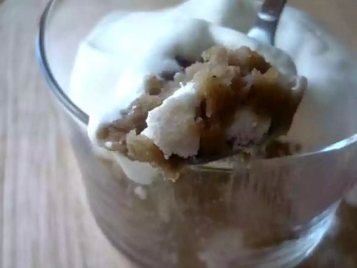 Verrine de crème de châtaignes, chantilly vanillée et meringues - photo 4