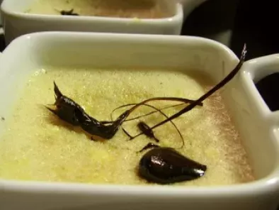 Verrine de creme de foie gras au balsamique