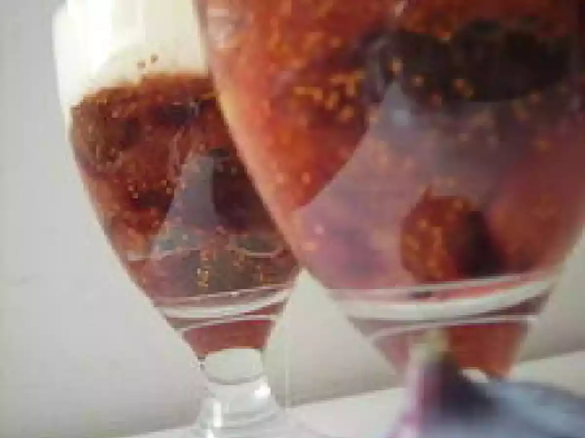 VERRINE DE FIGUES POÊLÉES AU MIEL ET SA CRÈME DE YAOURT - photo 4