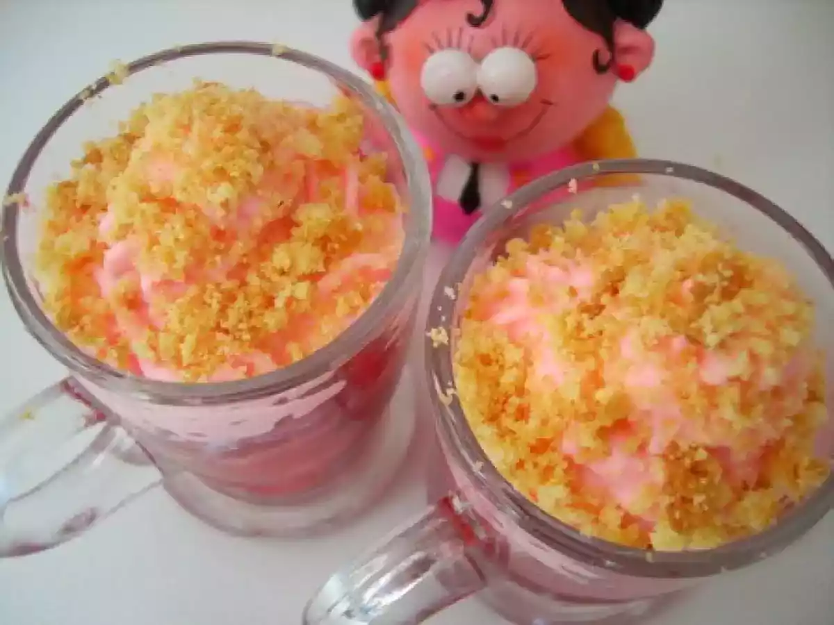 VERRINE DE FRAISES CITRONNÉES ET SA MOUSSE DE RICOTTA BISCUITÉE - photo 3