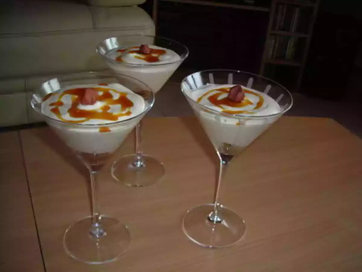 Verrine de mousse à la crème de whisky - photo 2