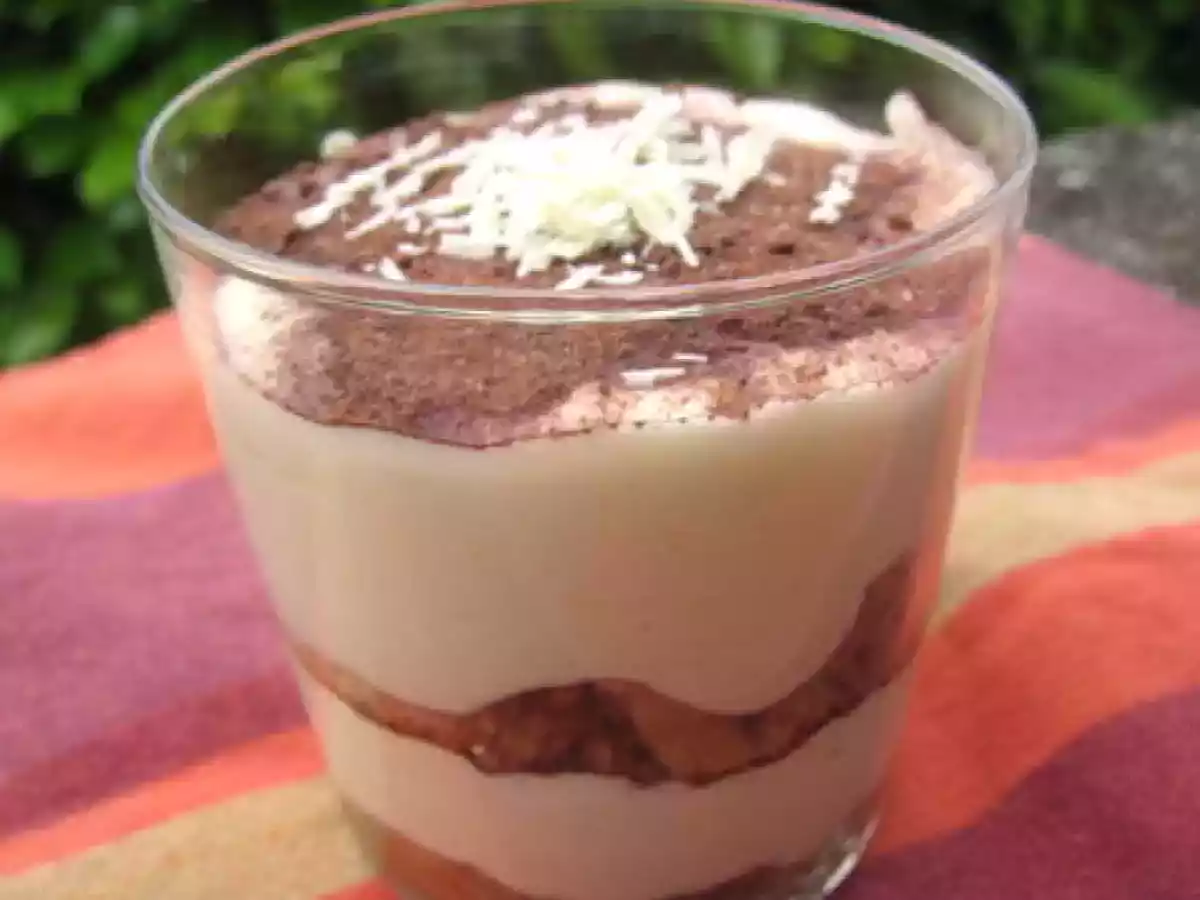 Verrine de Tiramisu limite destructuré...