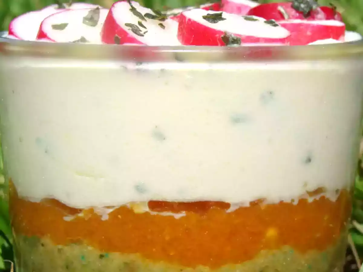 Verrine de tiramisu salé - photo 2