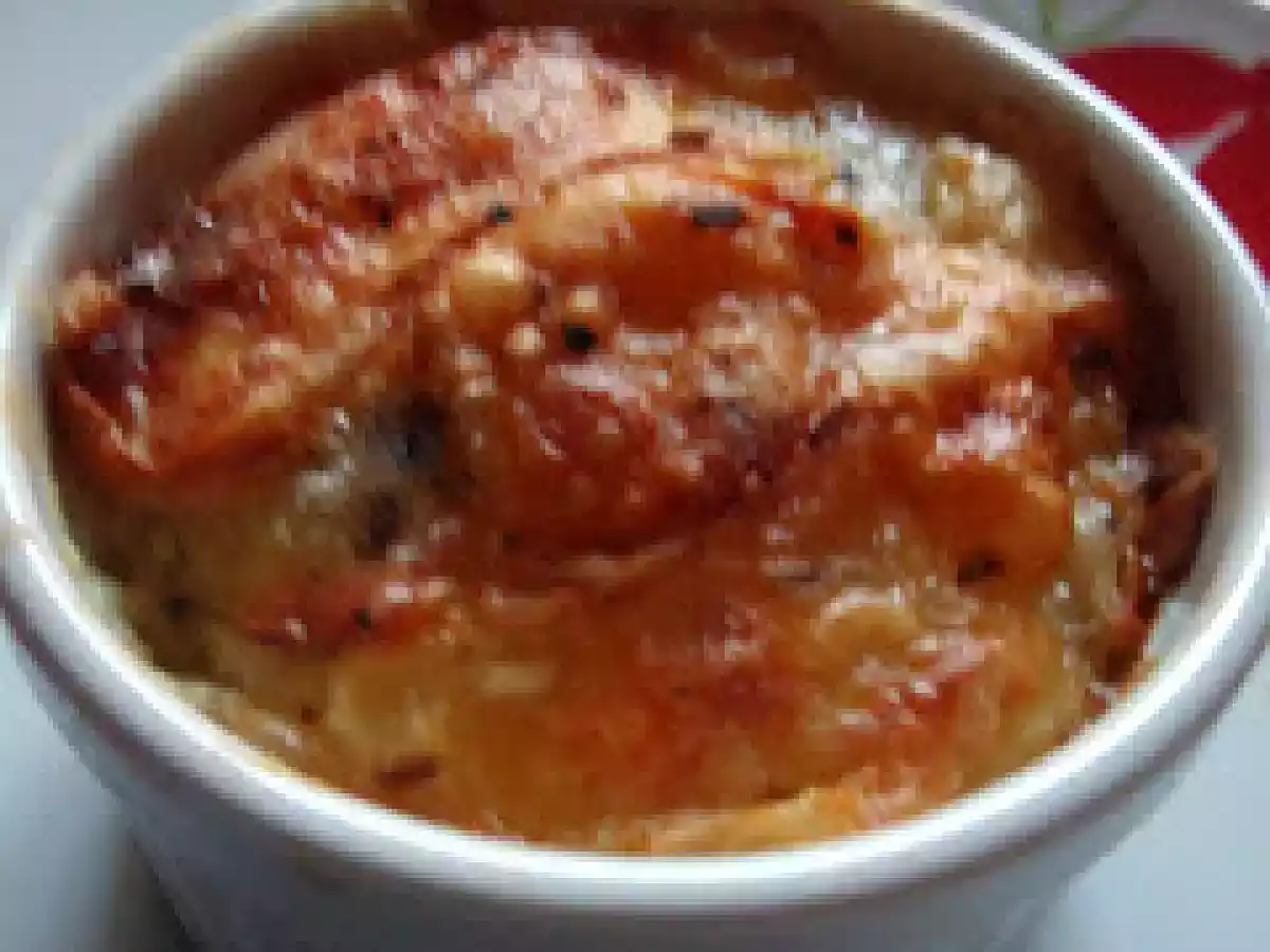 Verrine, entrée, plat principal, pommes de terres et munster au cumin.