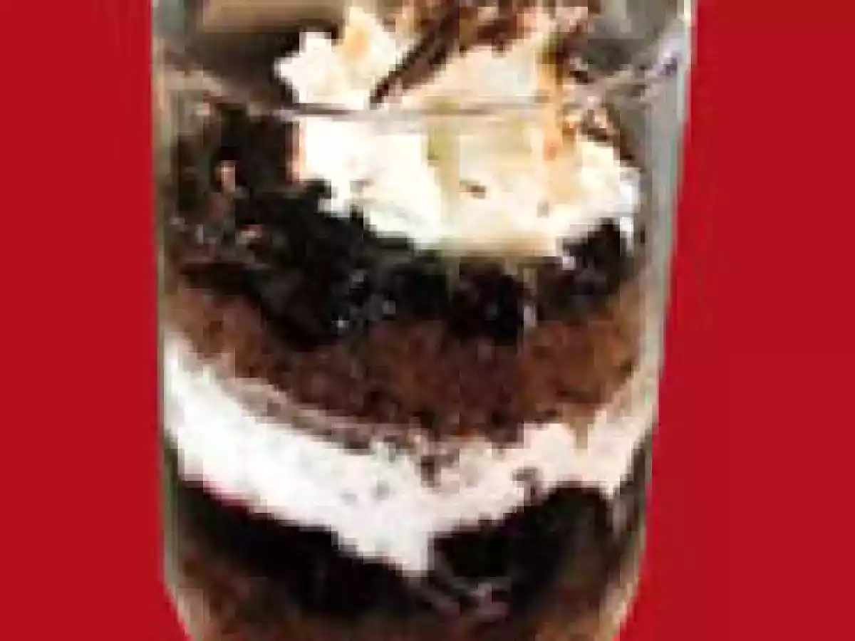 Verrine façon forêt noire