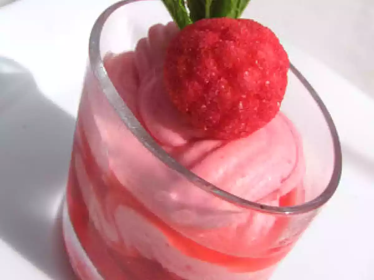 Verrine fraises : tagada ou du jardin
