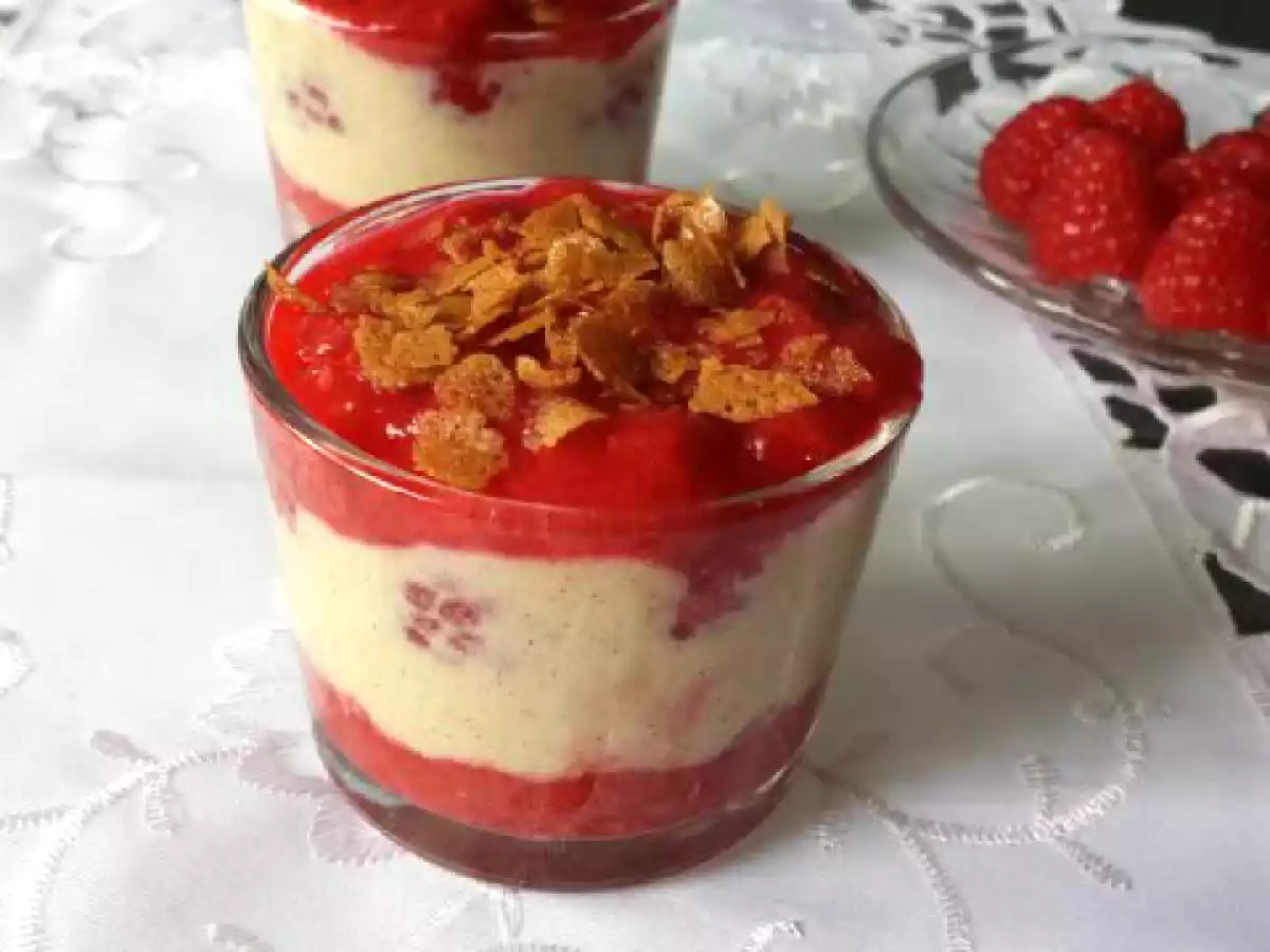 Verrine framboise