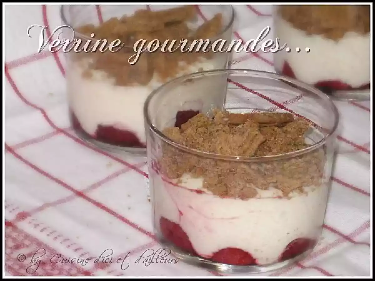 Verrine gourmande spécial enfant..mais pas que !!