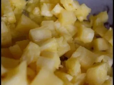 Verrine légèrement exotique de fromage frais à l'ananas - photo 2