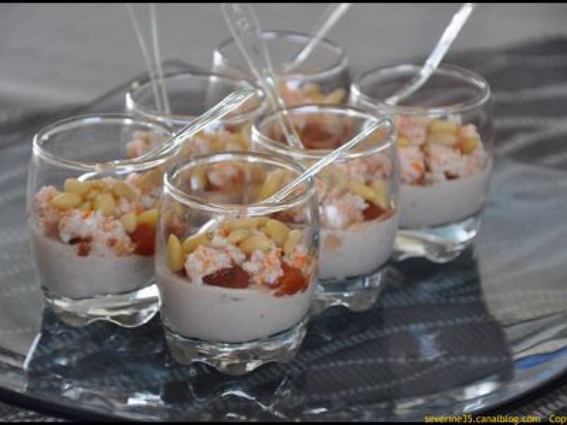 Verrine mousse de Thon - Tomate - Surimi - photo 2