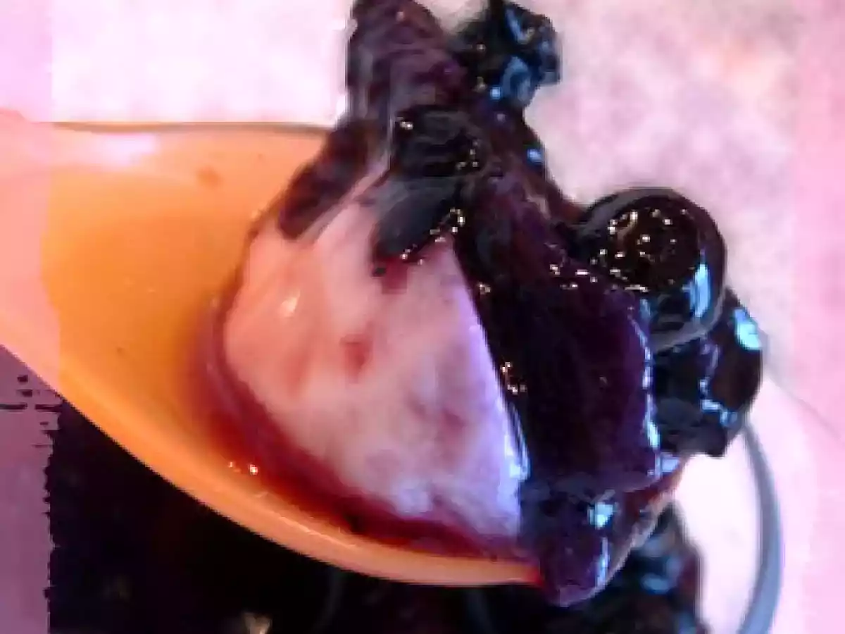 Verrine myrtilles/vanille - photo 3