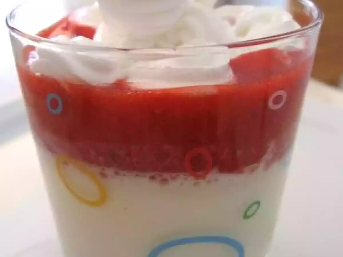 Verrine nougat fraise - photo 2